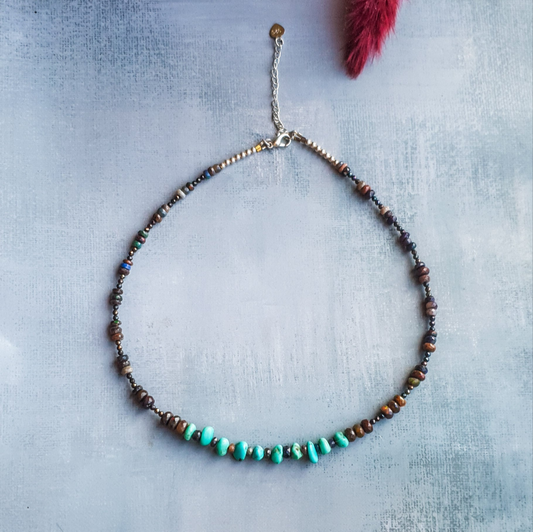 Opal Turquoise Collar