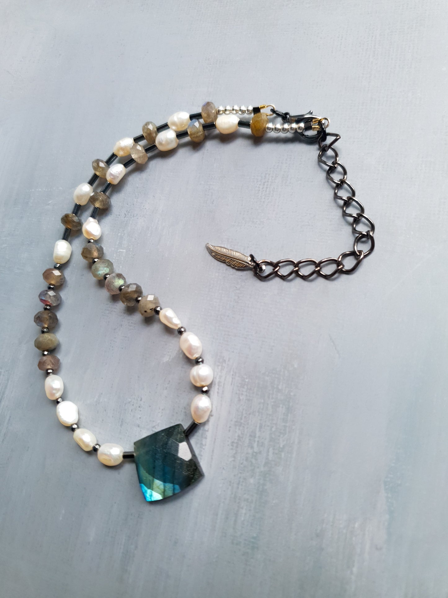 Labradorite Luxe - Tranquility Treasures Necklace