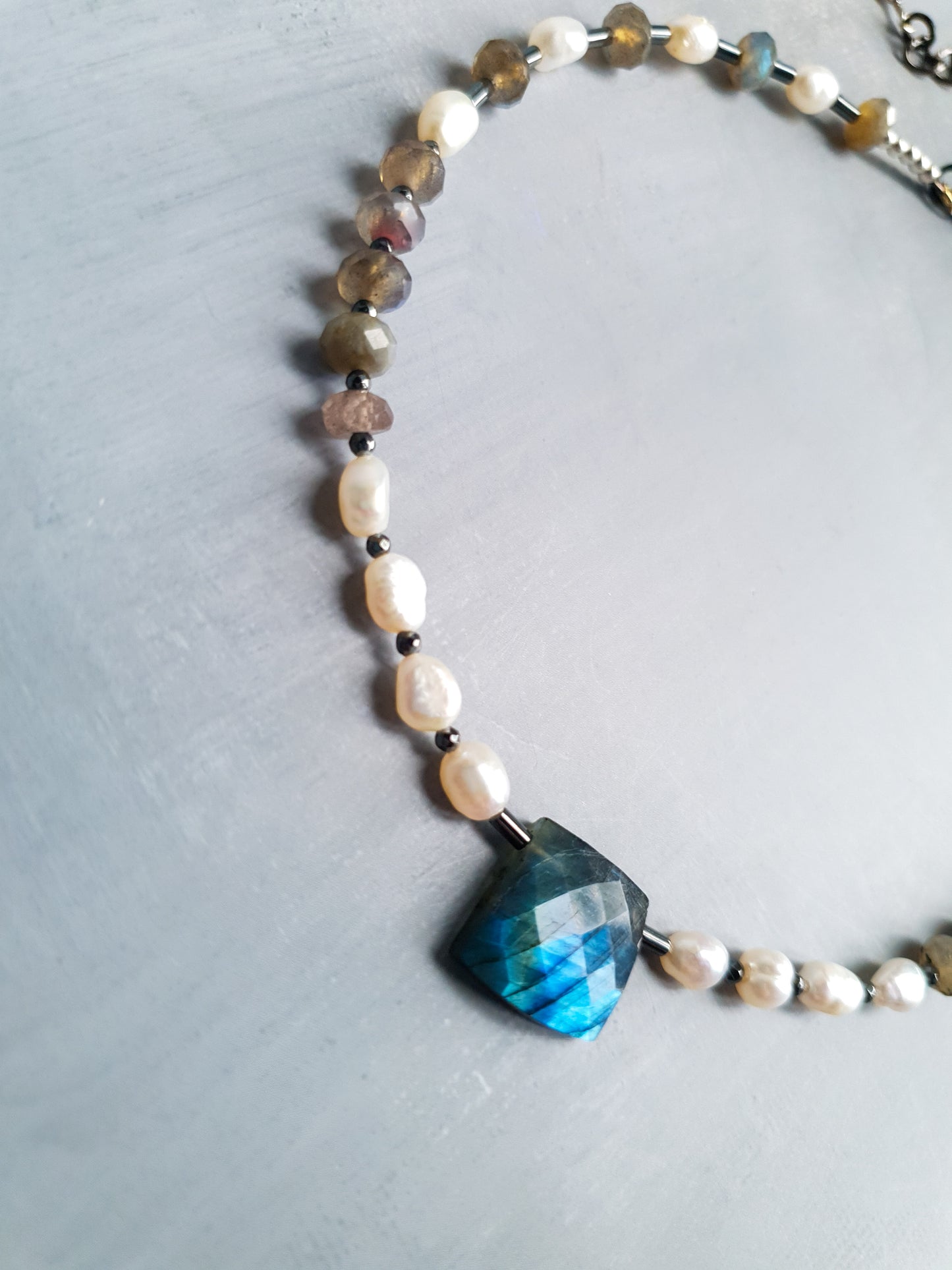 Labradorite Luxe - Tranquility Treasures Necklace