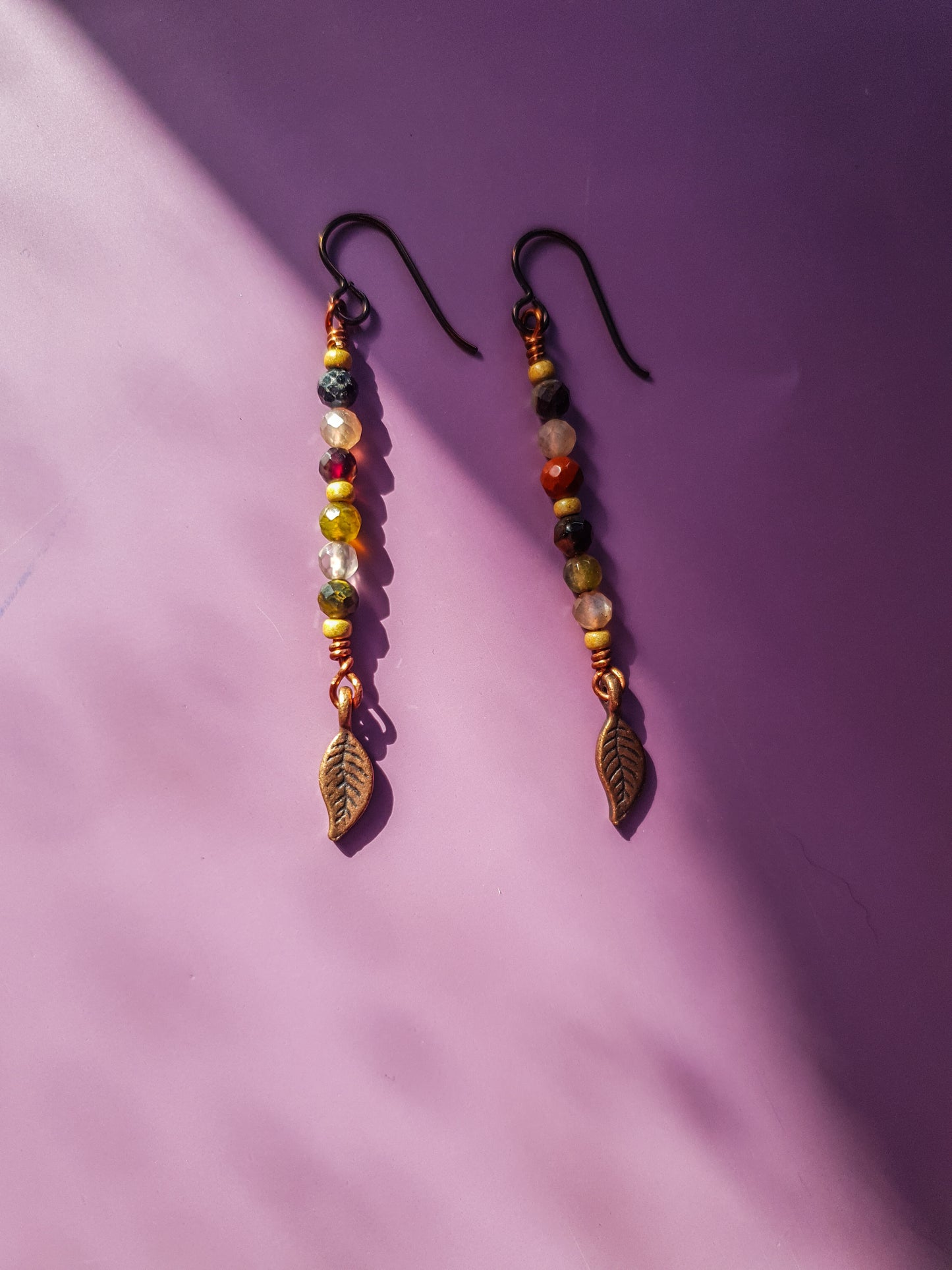 Gemstone Medley Boho Earrings