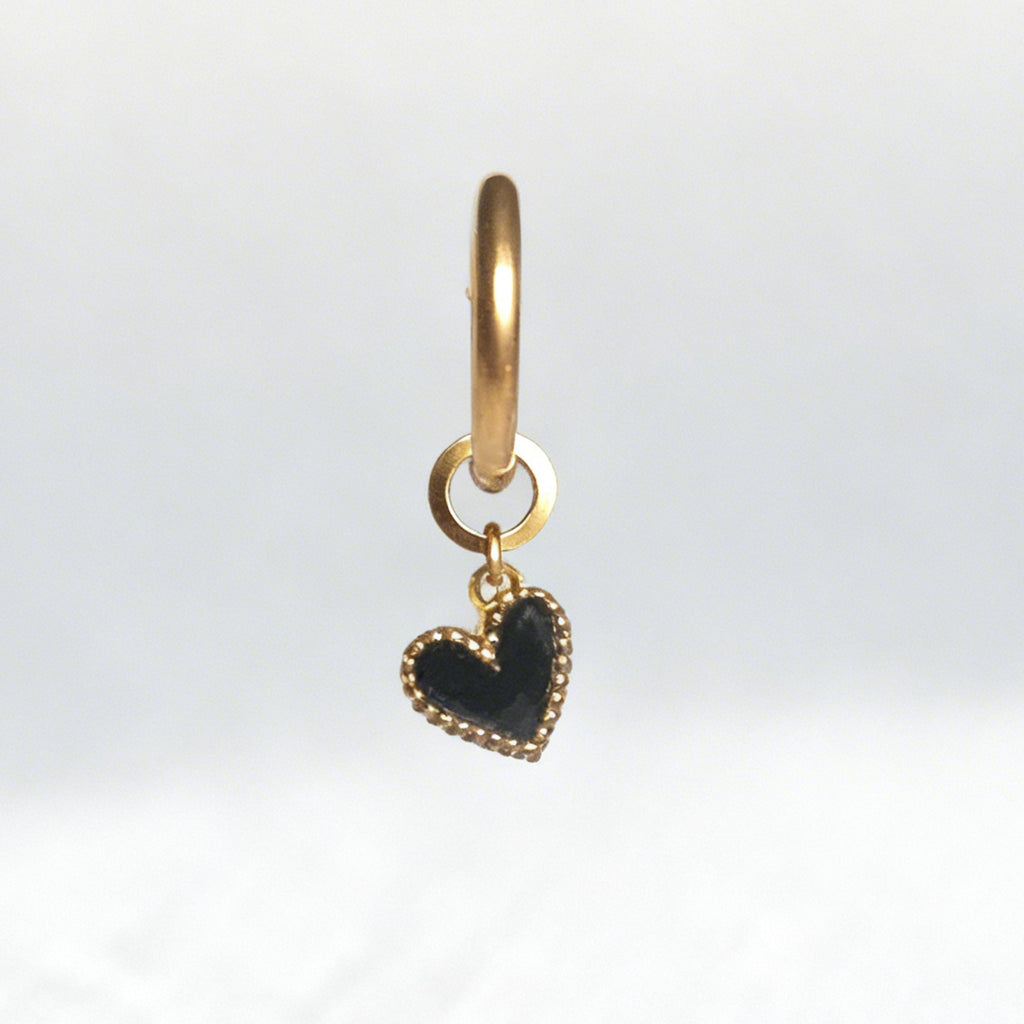 Rebel Heart Huggy Statement Hoop Huggie