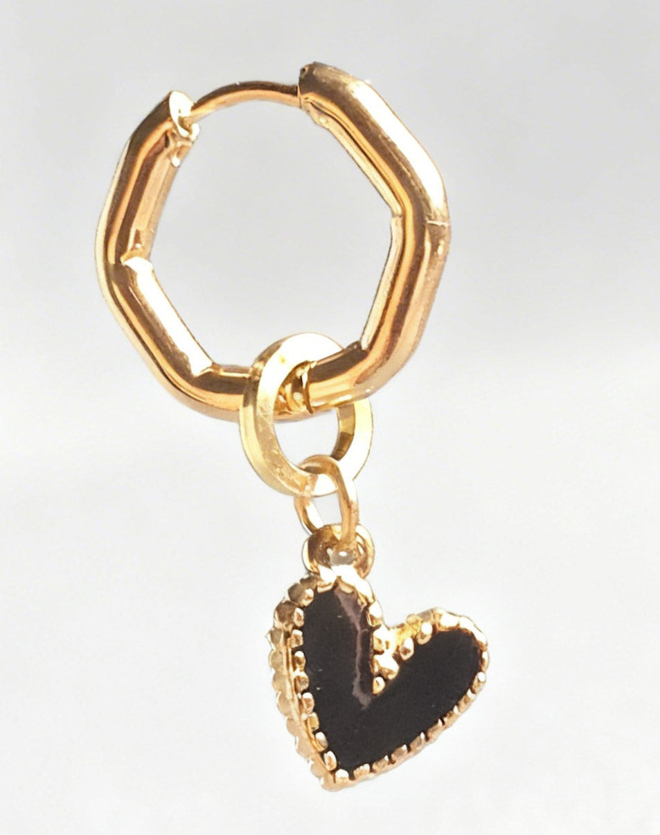 Rebel Heart Classic Hex Huggie