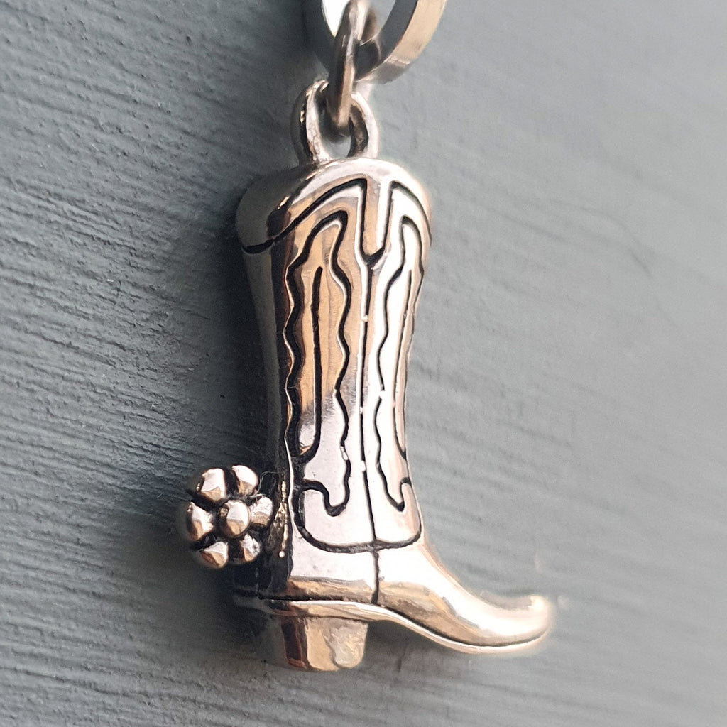 Icon Boot Charm Silver