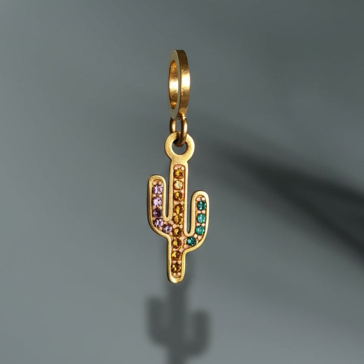 Prism Cactus Charm