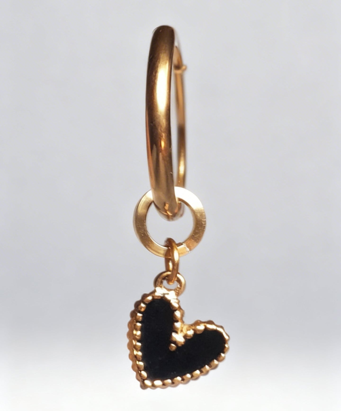 Rebel Heart Huggy Statement Hoop Huggie