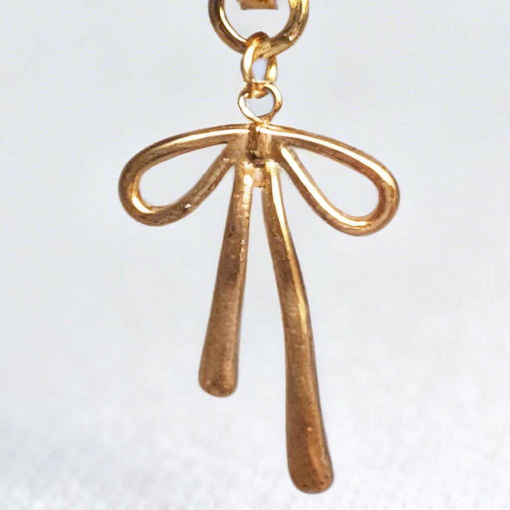 Statement Gold Bow Statement Hex Huggy