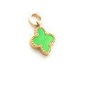 Emerald Clover Charm