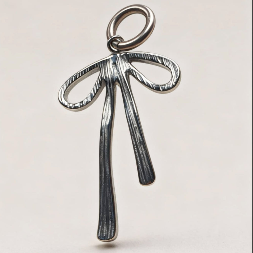 Icon Ribbon Bow Charm