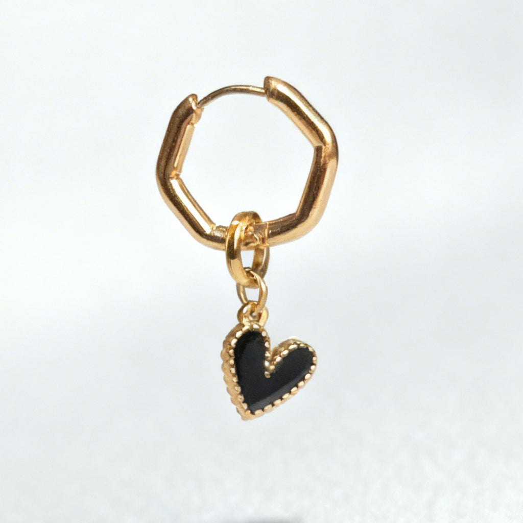 Rebel Heart Classic Hex Huggie