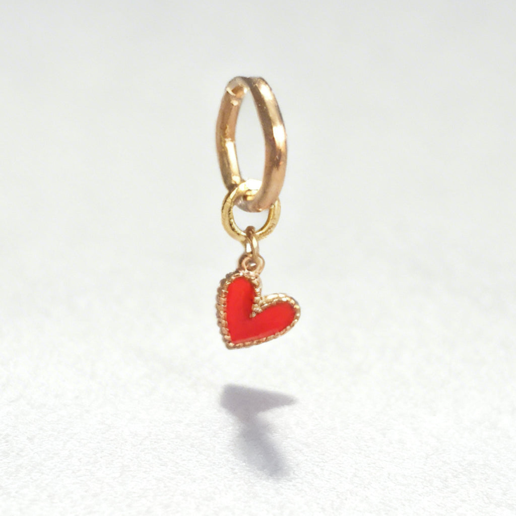 True Love Charm Classic Hex Huggie