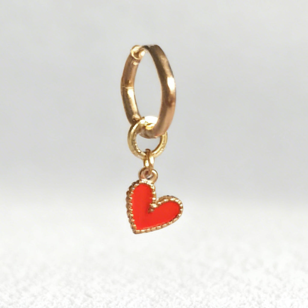 True Love Charm Classic Hex Huggie