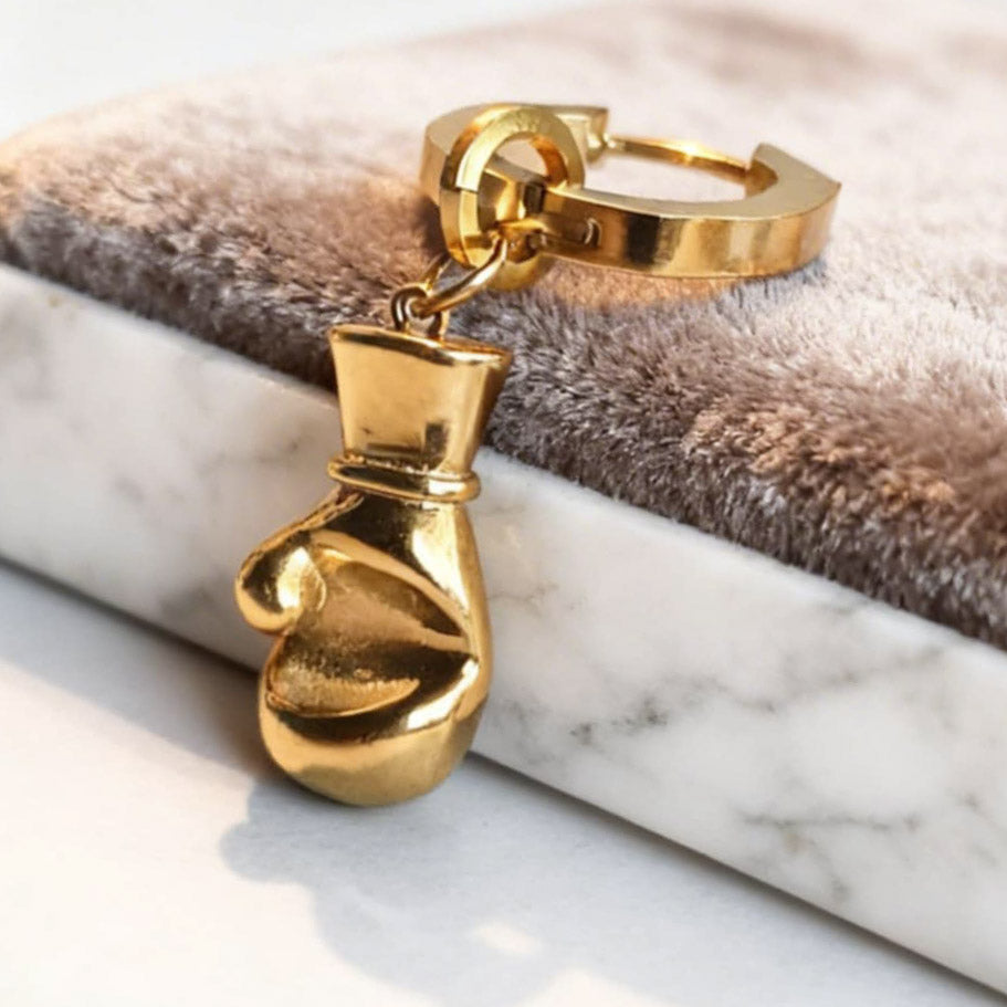 Golden Heavyweight Charm Statement Hex Huggy