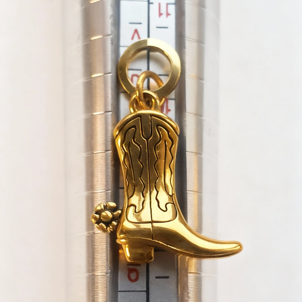 Icon Boot Charm Gold