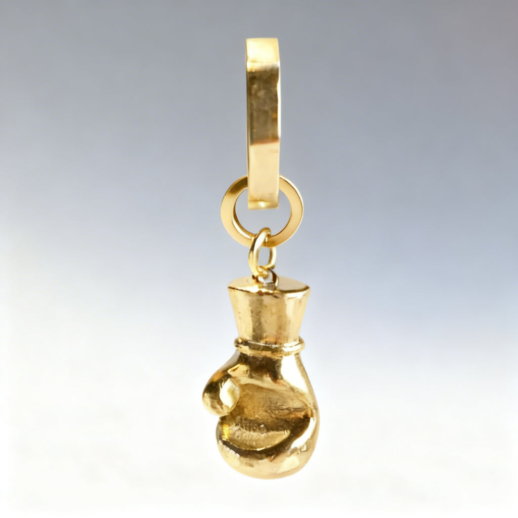 Golden Heavyweight Charm Statement Hex Huggy