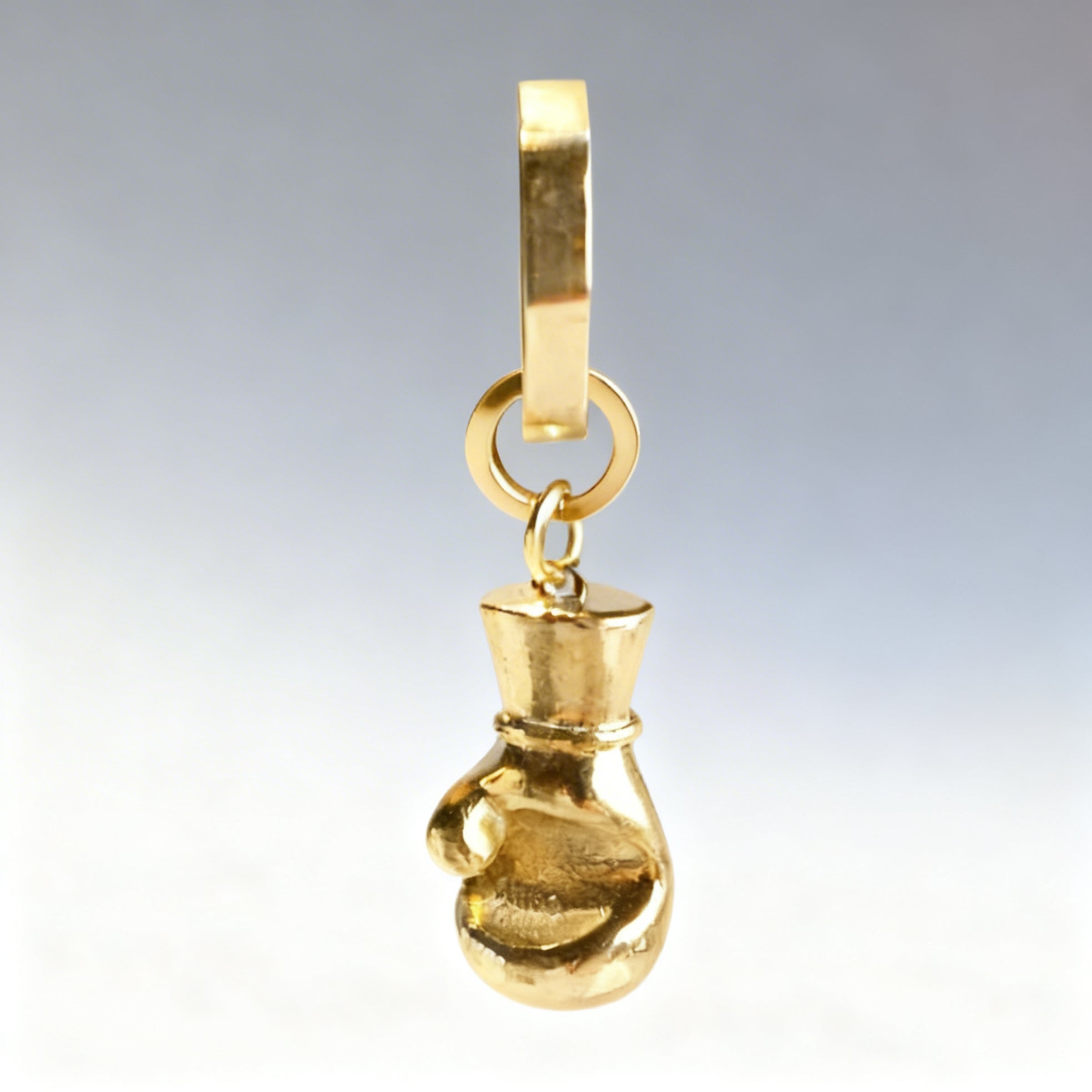 Golden Heavyweight Charm Statement Hex Huggy