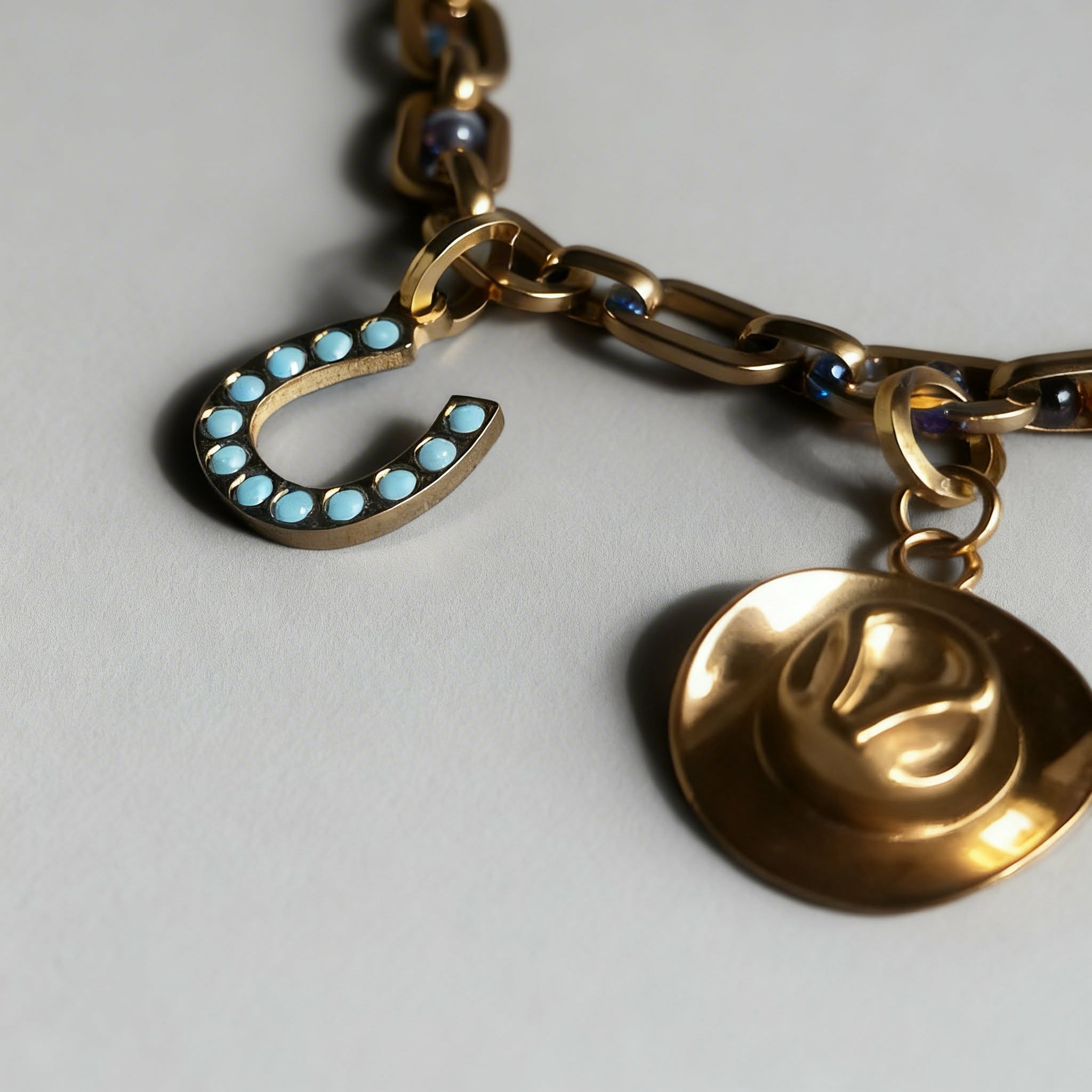 Lucky Western Charm Locked Curated Bracelet