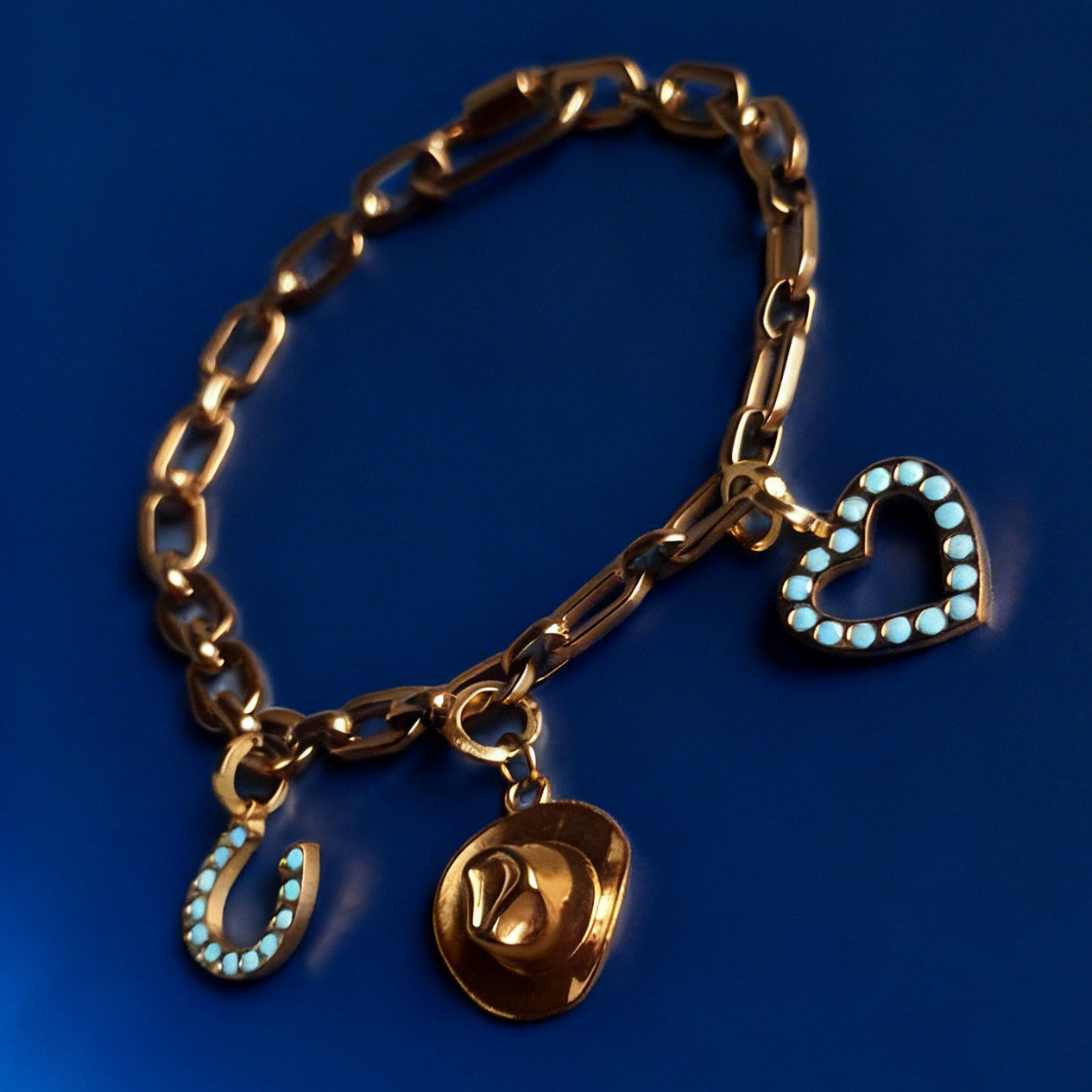 Lucky Western Charm Locked Curated Bracelet