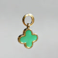 Emerald Clover Charm
