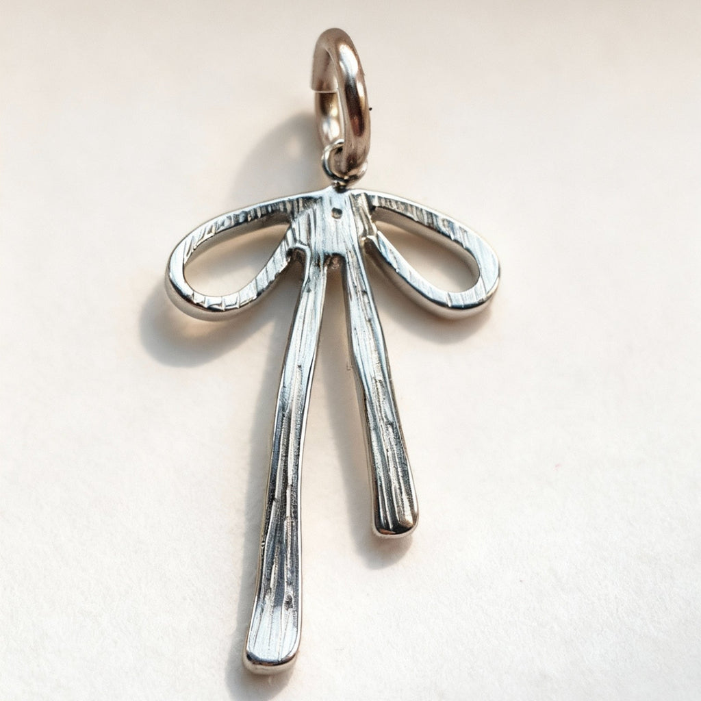 Icon Ribbon Bow Charm