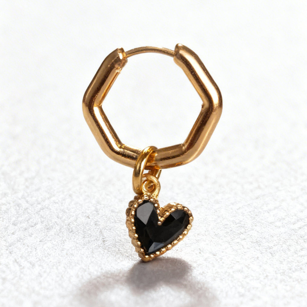 Rebel Heart Classic Hex Huggie