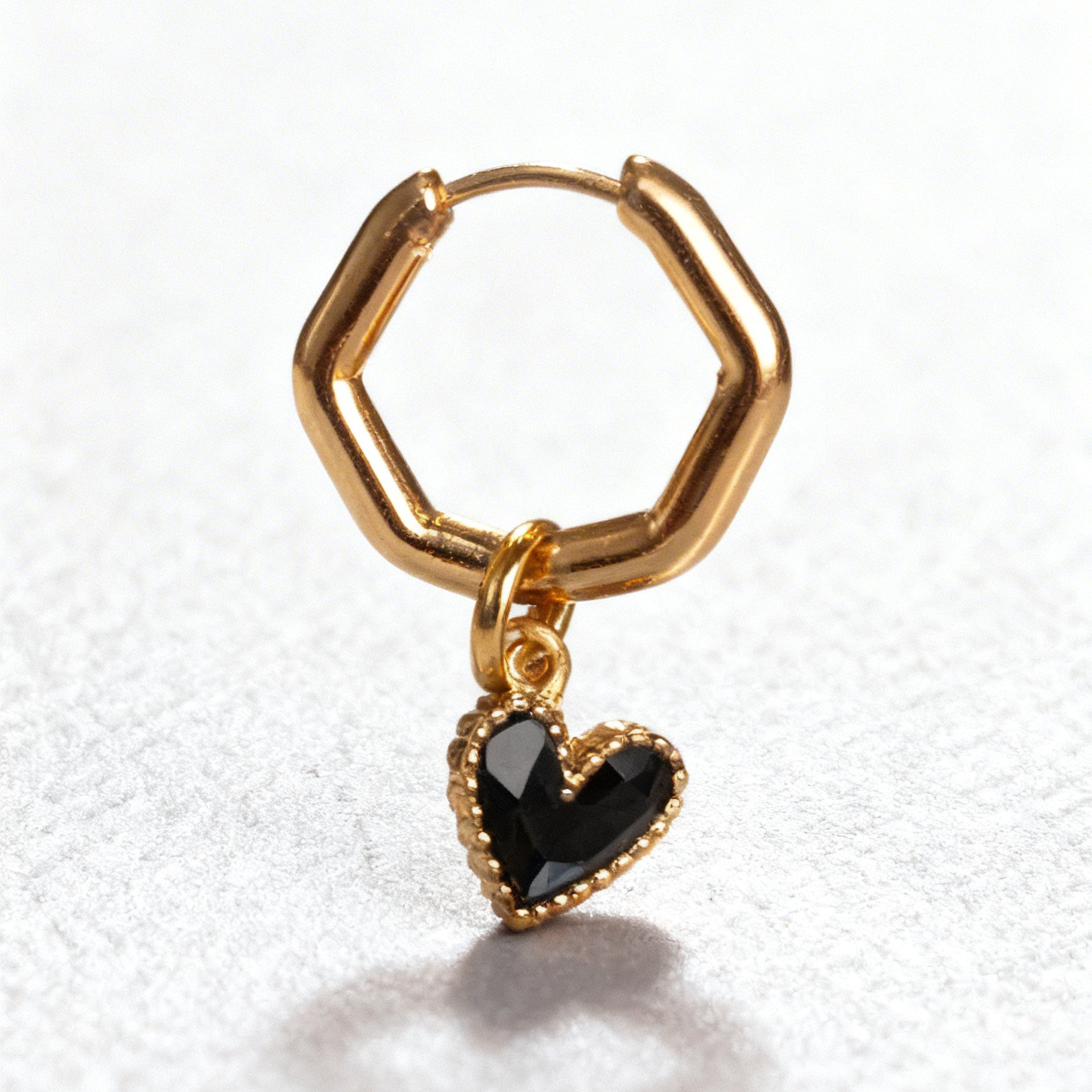 Rebel Heart Classic Hex Huggie
