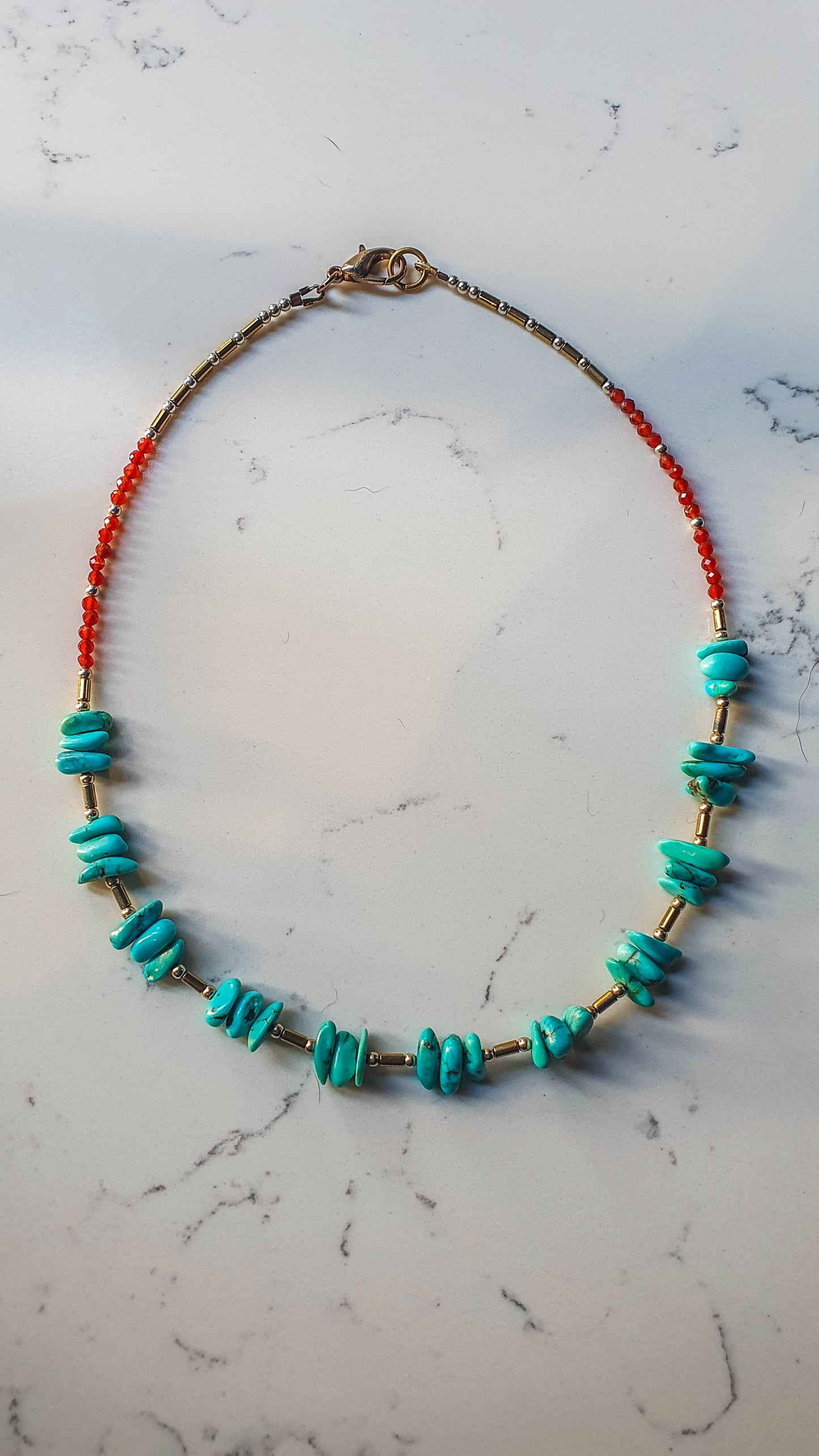 Sunfire Turquoise Necklace