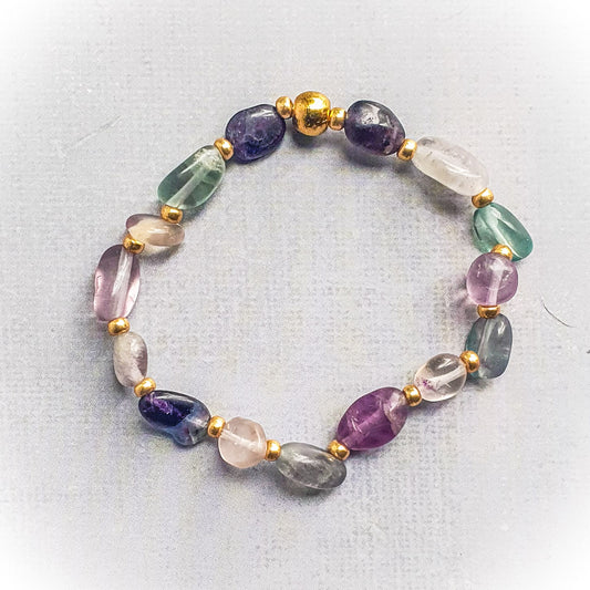 Florite Irregular Beaded Bracelet