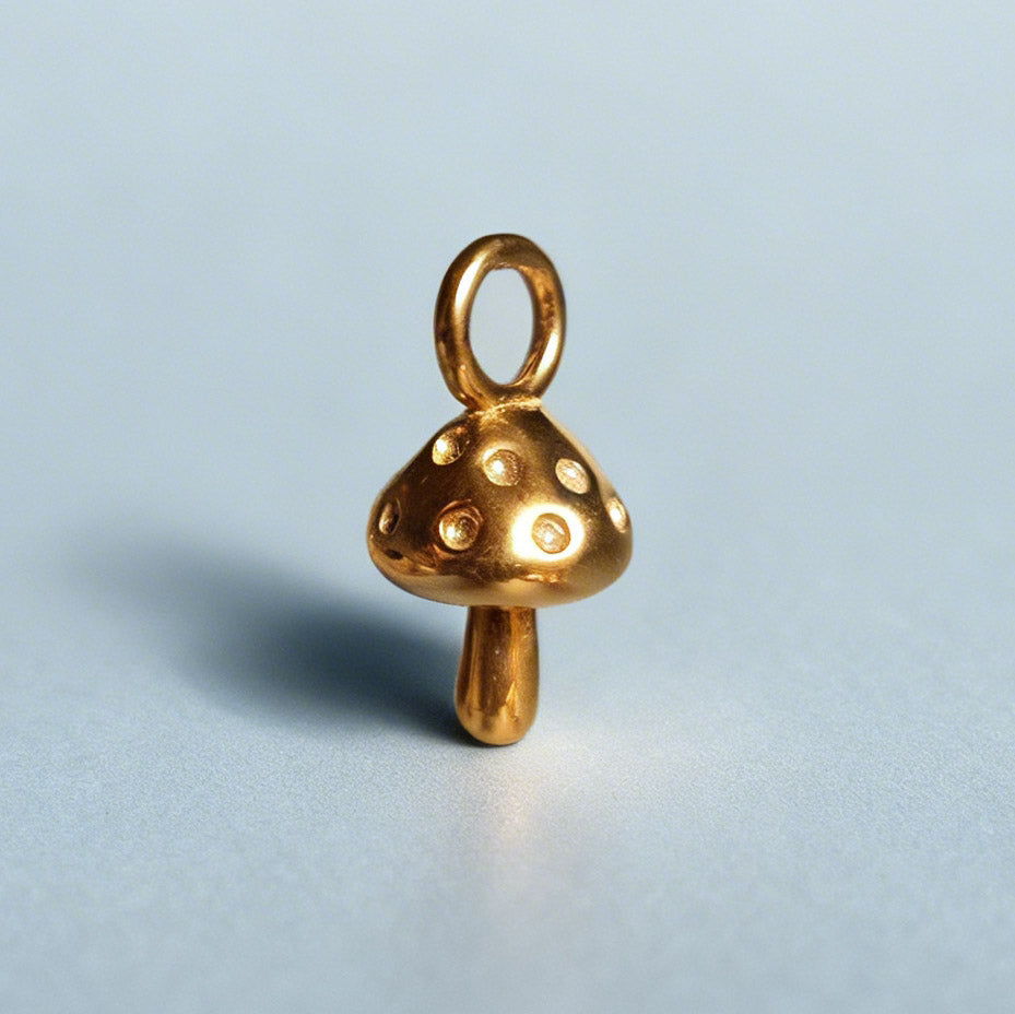 Golden Toadstoll Charm