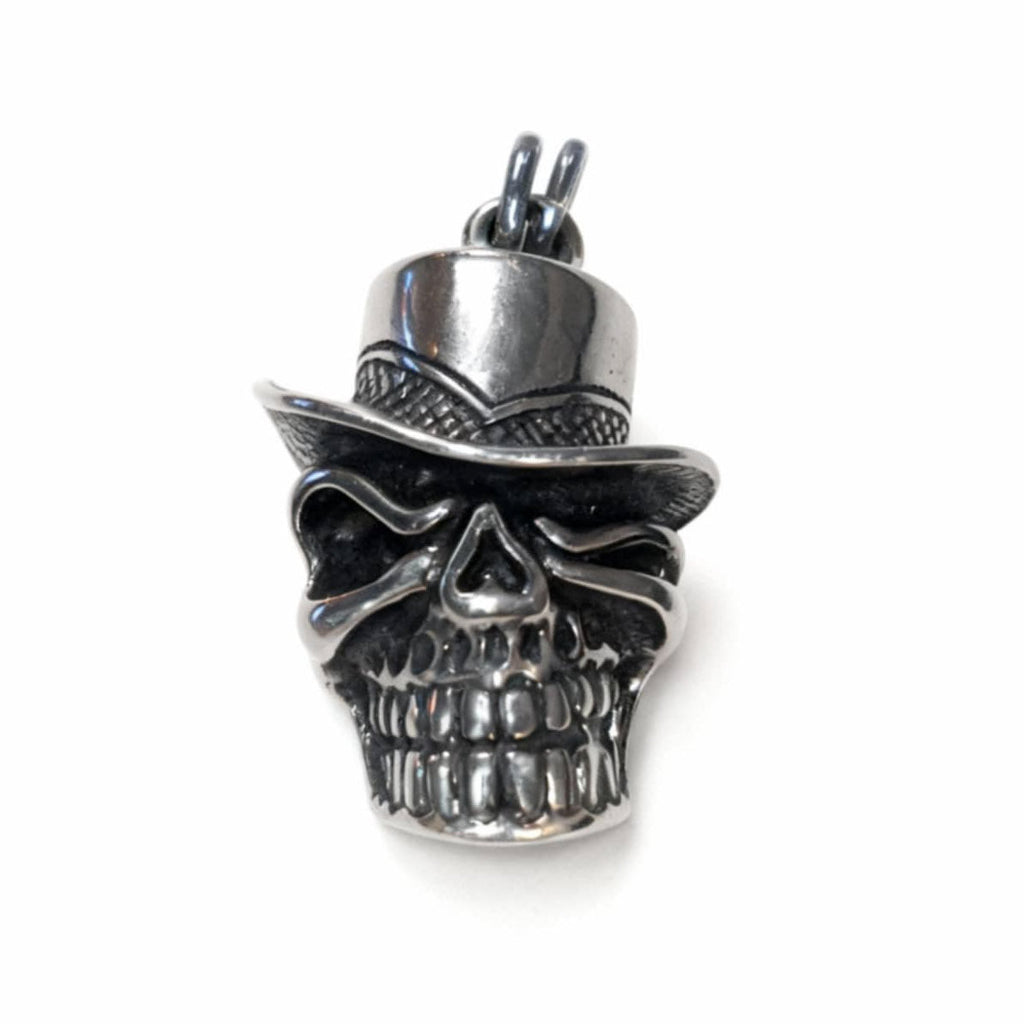 Top Hat Skull Charm