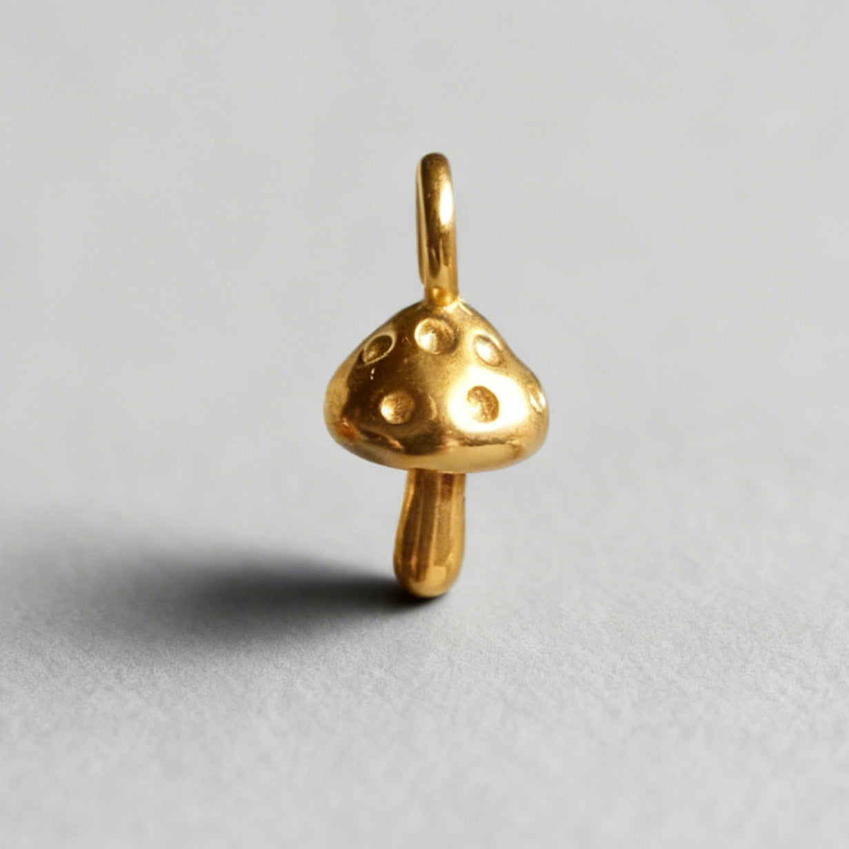 Golden Toadstoll Charm