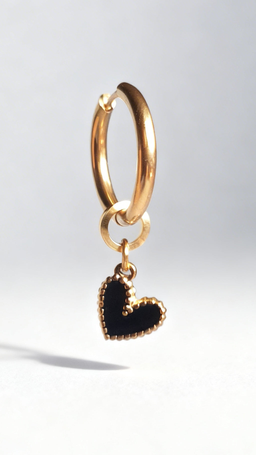 Rebel Heart Huggy Statement Hoop Huggie