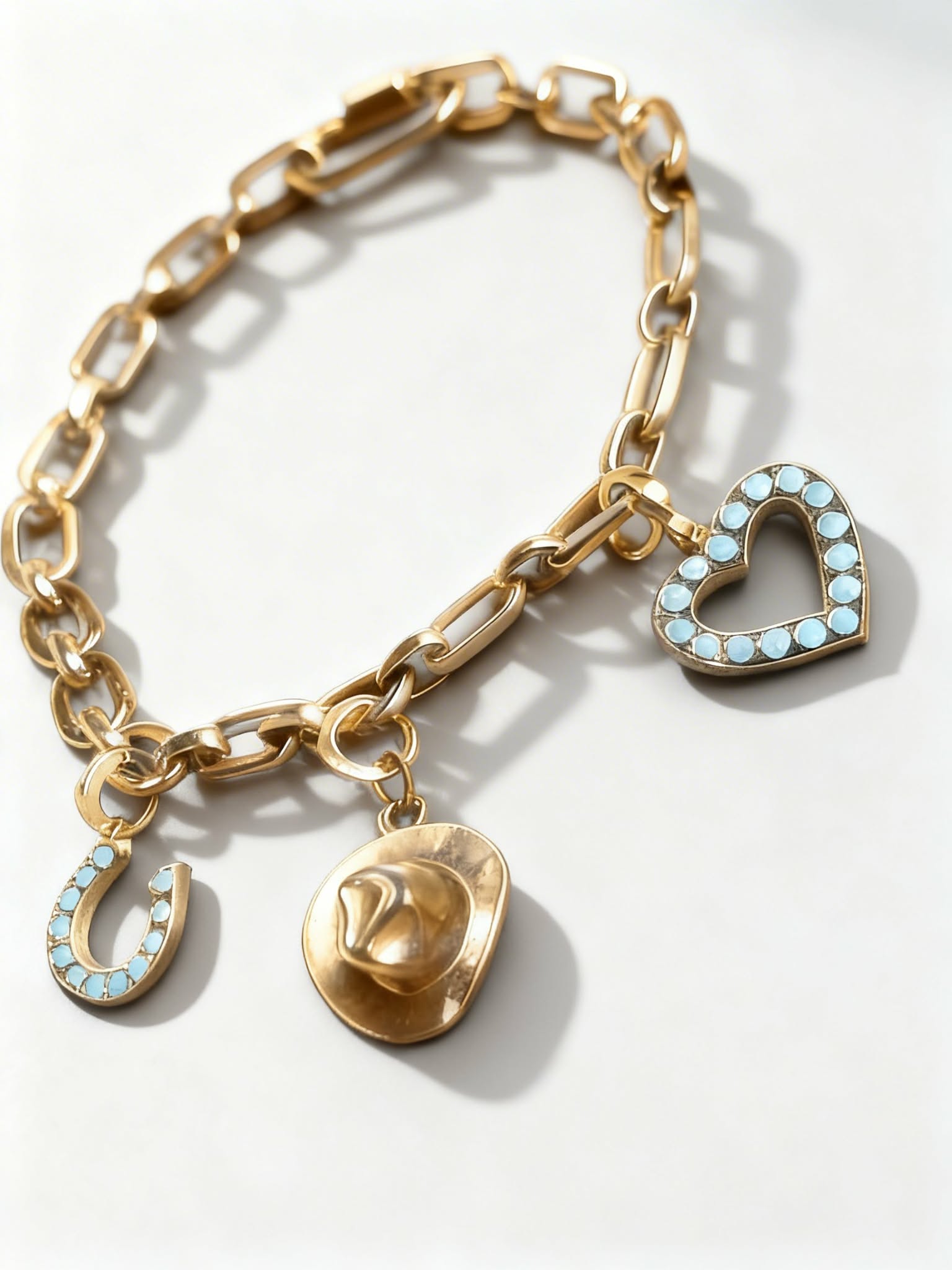 Lucky Western Charm Locked Curated Bracelet