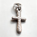 Still Cross Charm Silver