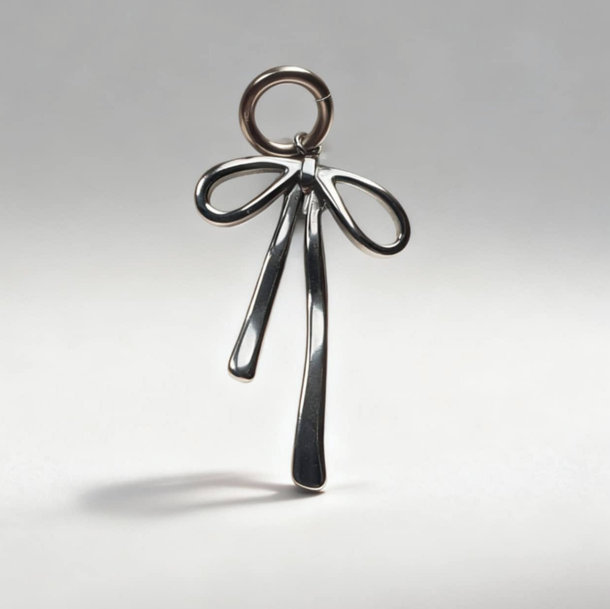 Icon Ribbon Bow Charm