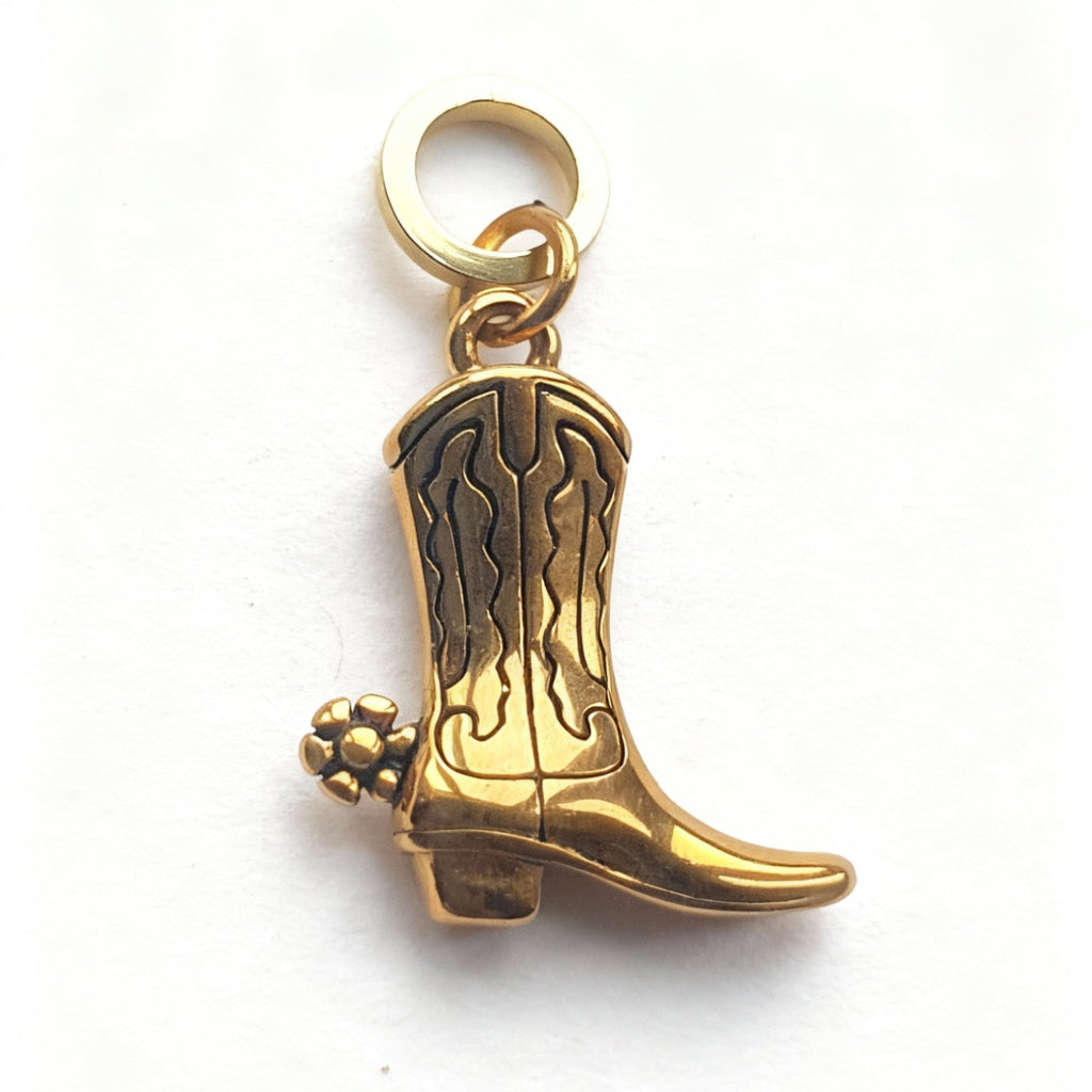 Icon Boot Charm Gold