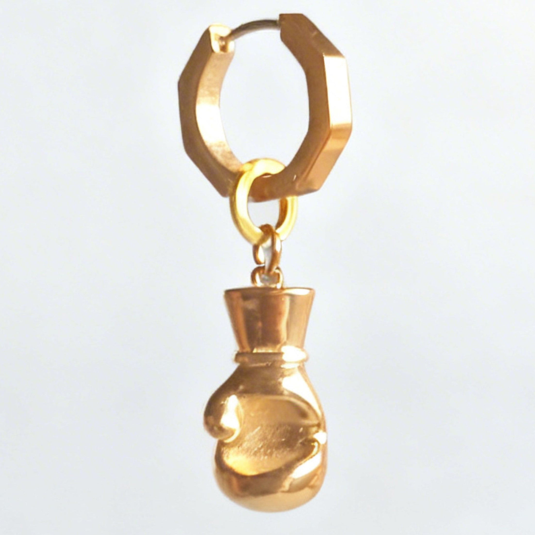 Golden Heavyweight Charm Statement Hex Huggy