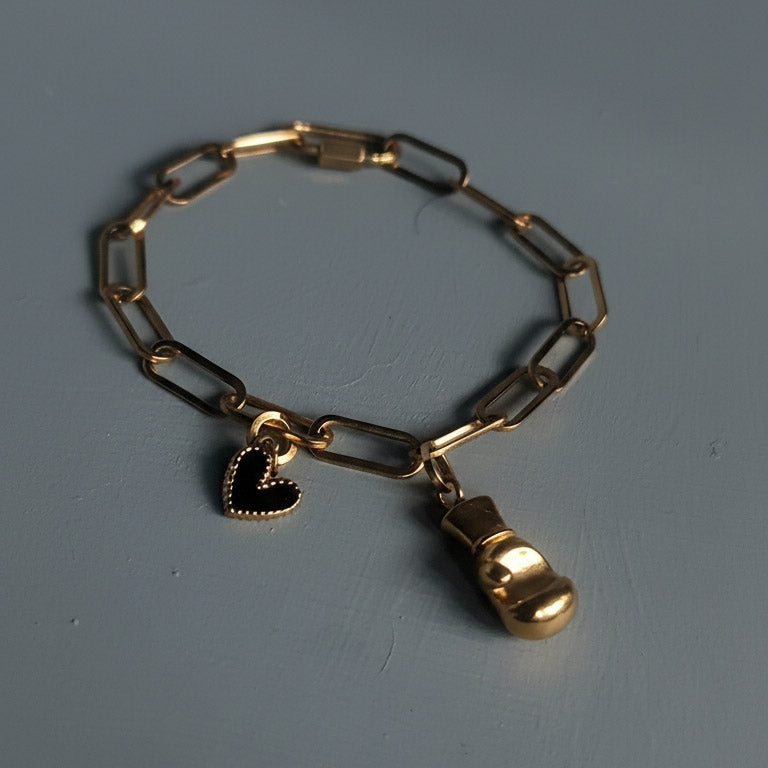 Rebel Knockout Charm – Locked Curated Bracelet