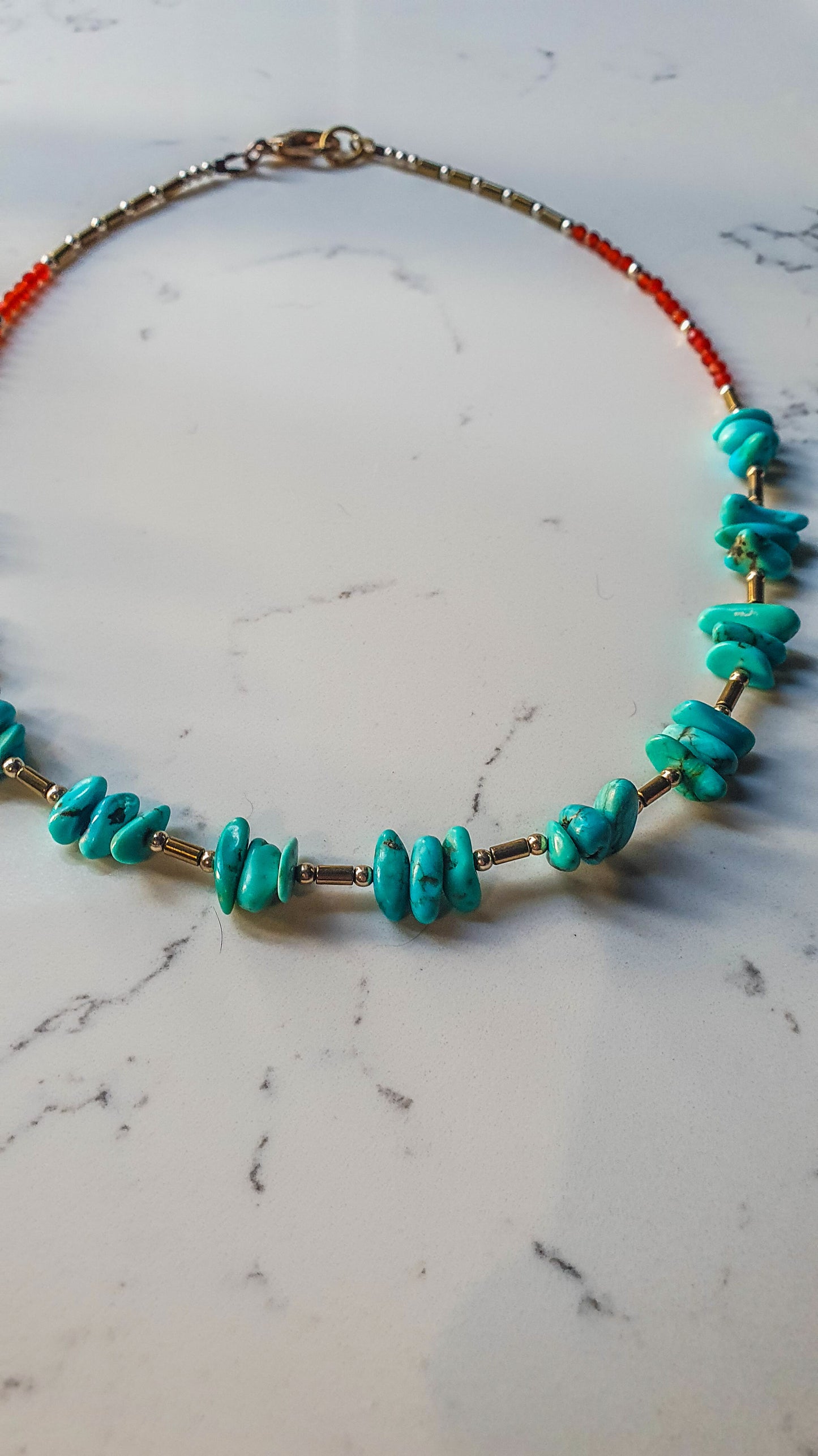 Sunfire Turquoise Necklace