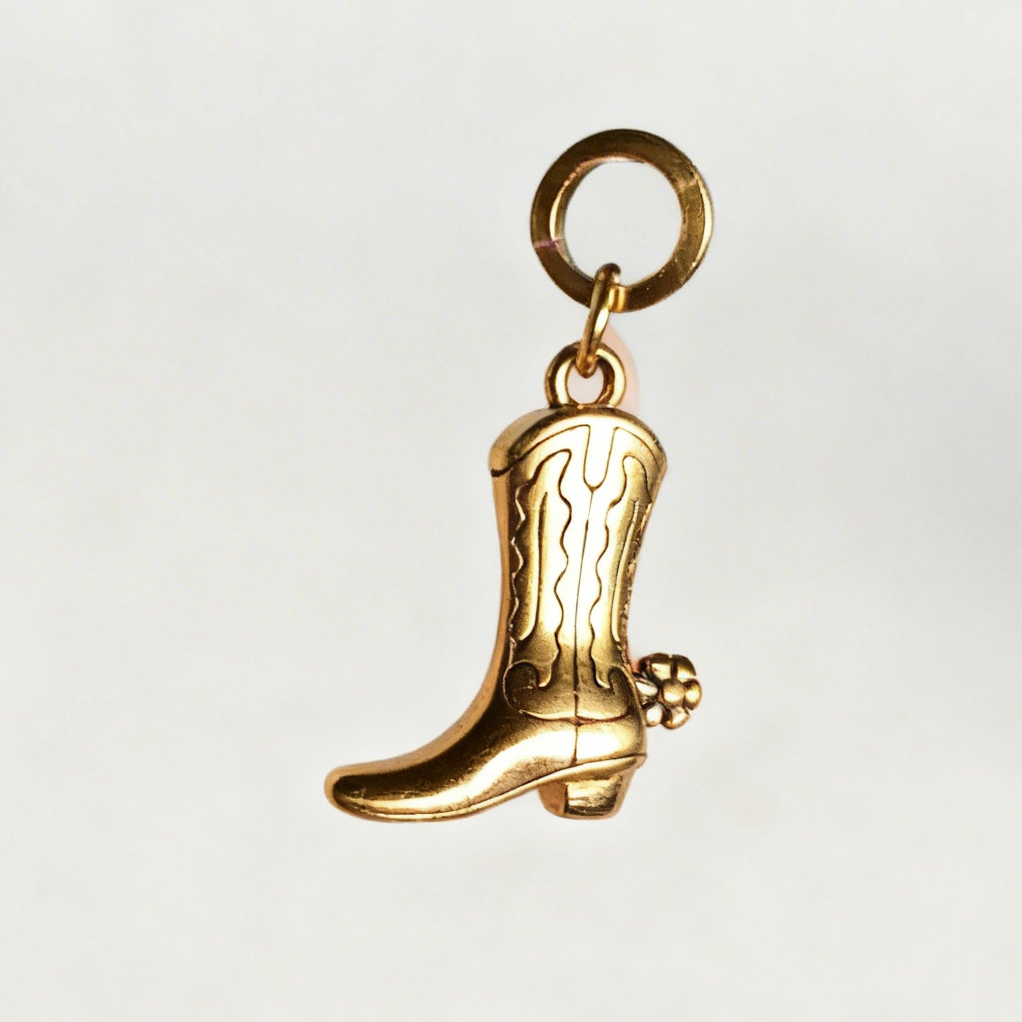 Icon Boot Charm Gold