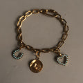 Lucky Western Charm Locked Curated Bracelet