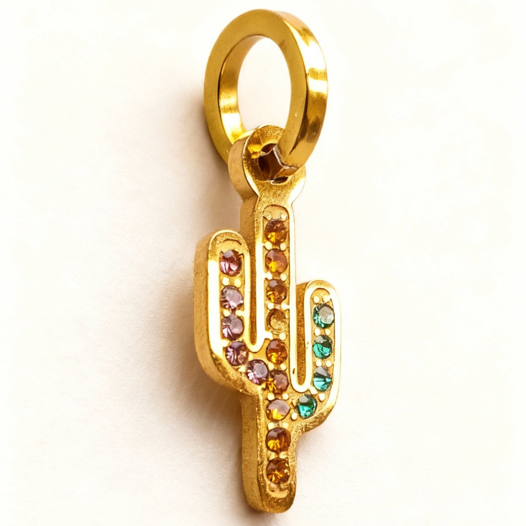 Prism Cactus Charm