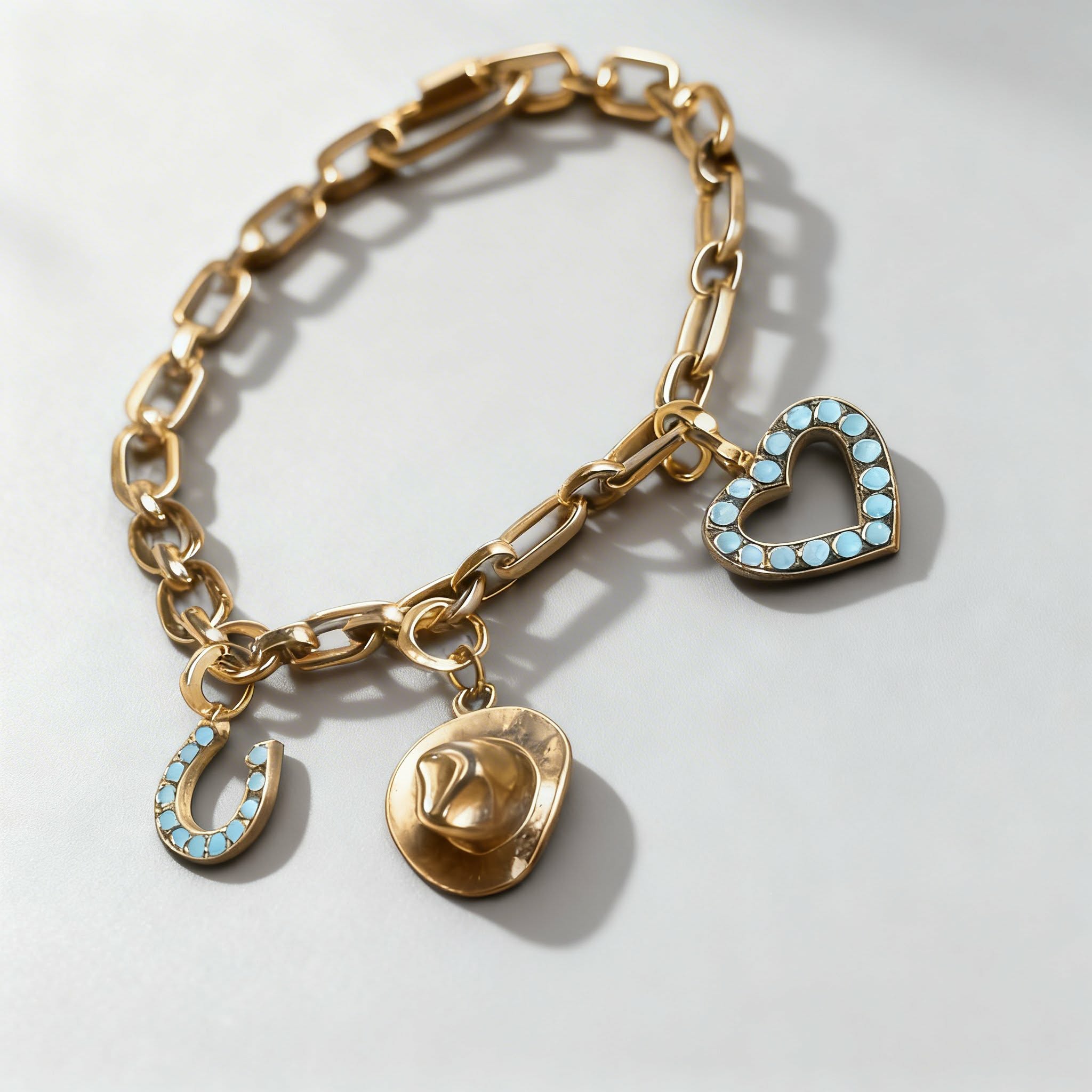 Lucky Western Charm Locked Curated Bracelet