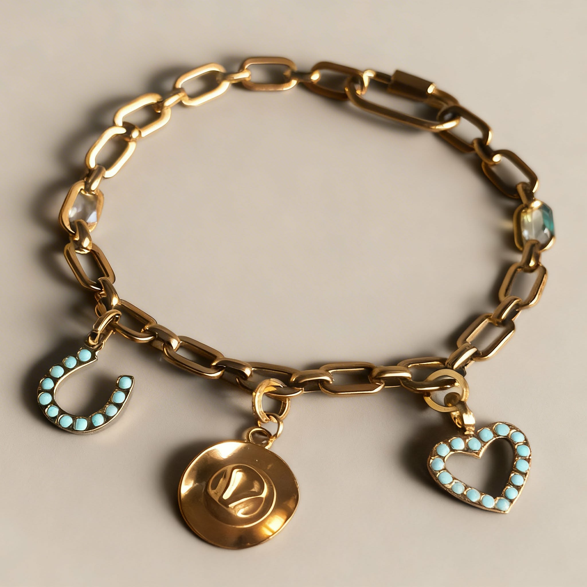 Lucky Western Charm Locked Curated Bracelet