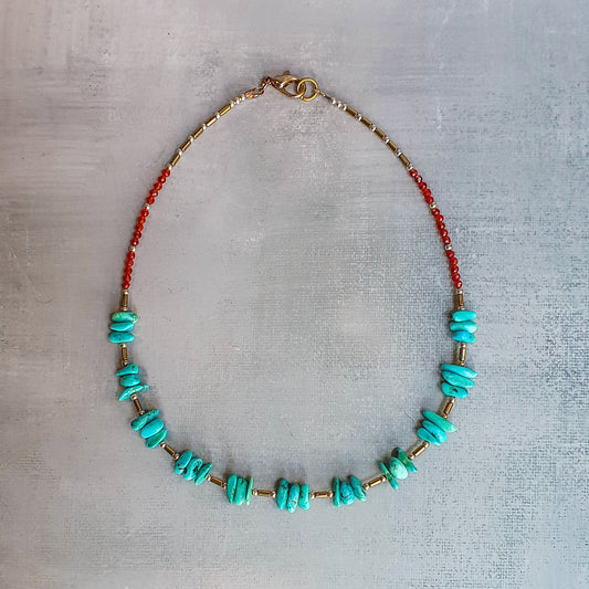 Sunfire Turquoise Necklace