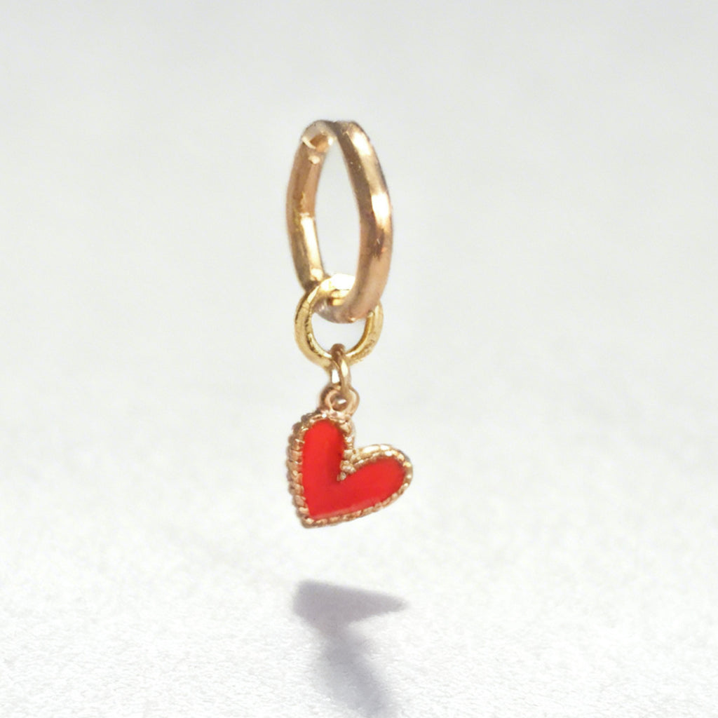 True Love Charm Classic Hex Huggie