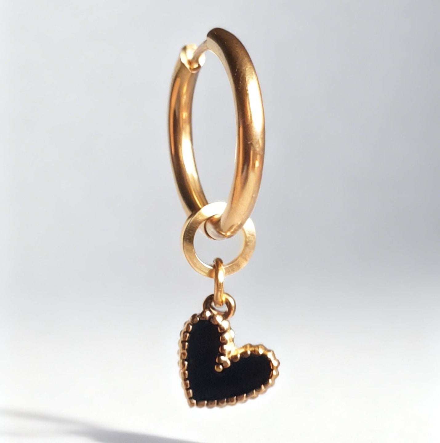 Rebel Heart Huggy Statement Hoop Huggie